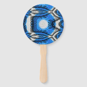 Atomblau Fächer