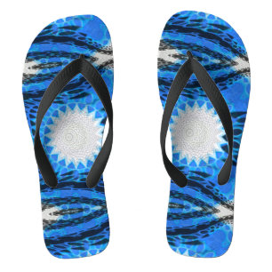 Atomblau Flip Flops