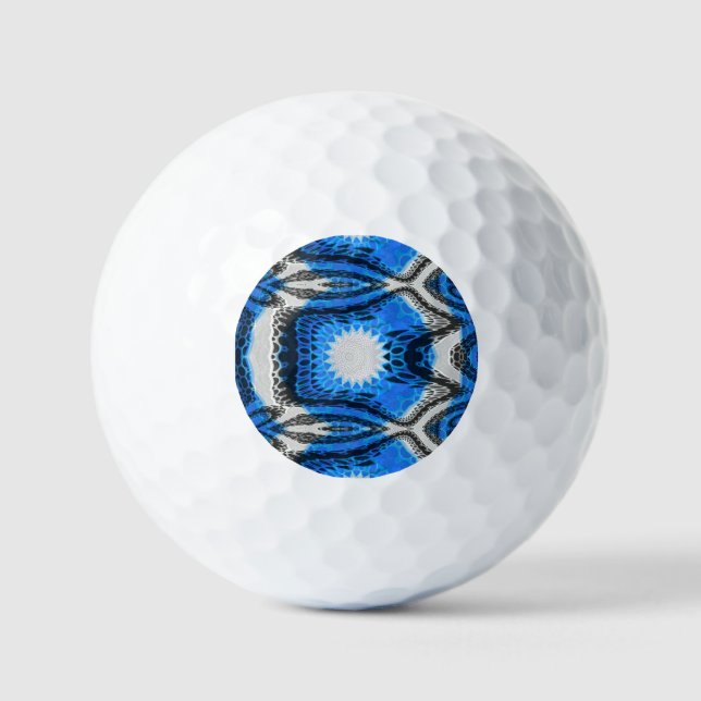 Atomblau Golfball (Vorderseite)