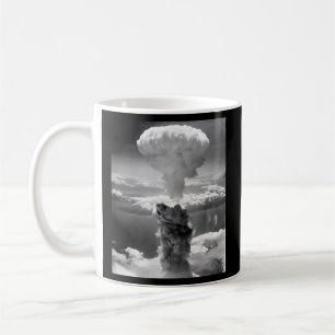 Atombombe Nukleare Wolke gegen Nukleare Tests Kaffeetasse