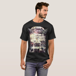 Atombombe-schwarzer T - Shirt