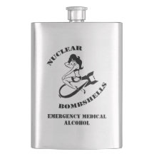 Atombomben Medizinischer Alkoholkolben