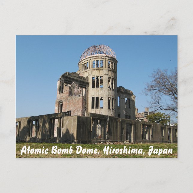 Atombombendom, Hiroshima, Japan Postkarte (Vorderseite)