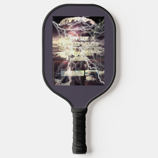 Atombombenpaddel Pickleball Schläger (Vorderseite)