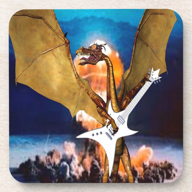 Atomdrache Getränkeuntersetzer (Vorderseite)