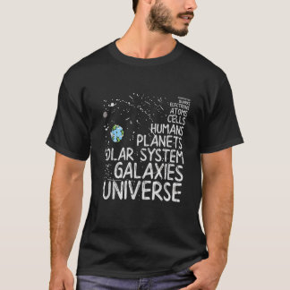 Atome Astrophysik Quantenschaum Quarks Elektronen T-Shirt