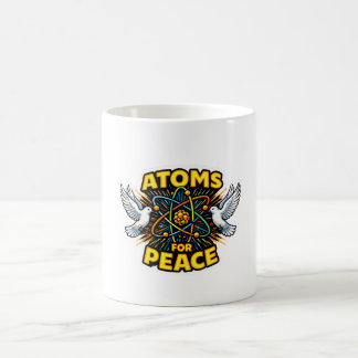 Atome-für-den-Frieden- Globale Harmonie Kunst Tass Kaffeetasse