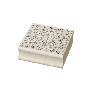 Atome Retro Atomalge Muster Gummistempel