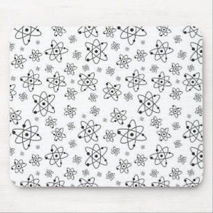 Atome Retro Atomalge Muster Mousepad