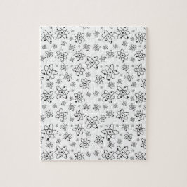 Atome Retro Atomalge Muster Puzzle