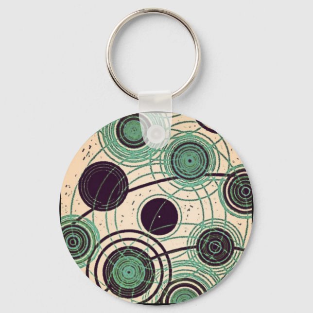 Atome und Elektronen Schlüsselanhänger (Vorderseite)