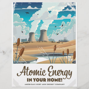 Atomenergie Kommerziell Briefbogen