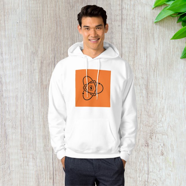 Atomenergie-Symbol-Wissenschaft und Technik für Po Hoodie (Von Creator hochgeladen)