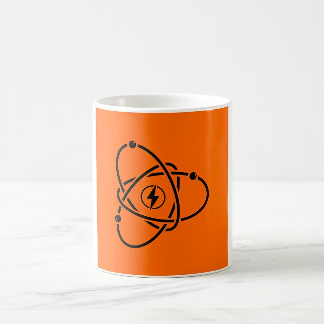 Atomenergie-Symbol-Wissenschaft und Technik für Po Kaffeetasse (Von Creator hochgeladen)
