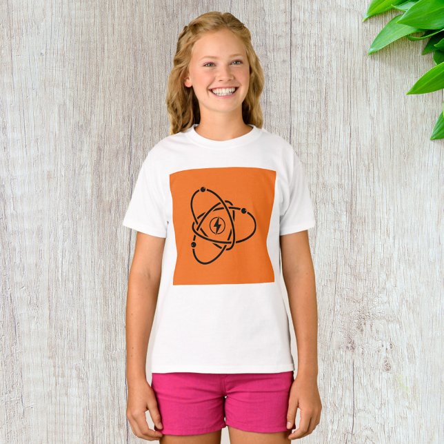 Atomenergie-Symbol-Wissenschaft und Technik für Po T-Shirt (Von Creator hochgeladen)