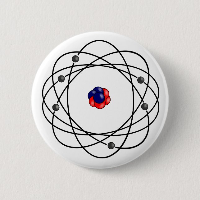 Atomentwurf Button (Vorderseite)