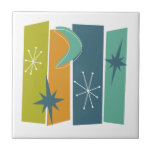 Atomera Rectangle Boomerang Stars Mid Mod Fliese<br><div class="desc">Machen Sie eine Aussage in Ihrem Fliesenprojekt mit diesem kühnen atomaren Zeitalter Mitte des Jahrhunderts Keramik Fliesen. Mit seinen grünen, blauen, orangefarbenen, weißen und türkisfarbenen Rechtecken, Sternen und Boomerang ist es sicher, ein paar "Wows" zu bekommen!</div>