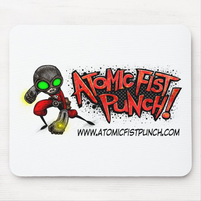 ATOMfaust-DURCHSCHLAG Mousepad (Vorne)