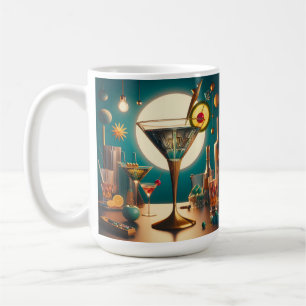 Atomfuturistische Schalttafel Martini Kaffeetasse