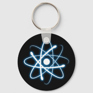 Atomgeschenk Wissenschaftlicher Nerd Schlüsselanhänger