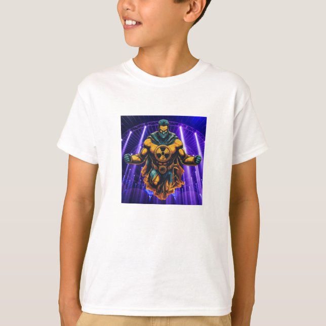 "Atomic Avenger" T-Shirt (Vorderseite)