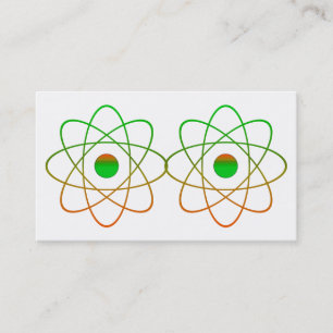 Atomic Business Cards Visitenkarte