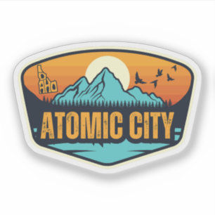 Atomic City, Idaho Aufkleber