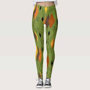 Atomic Diamonds der 70er Jahre Leggings