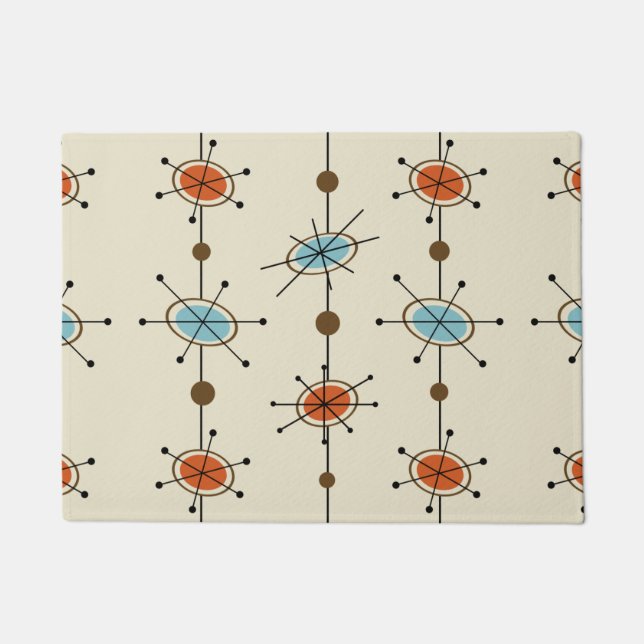 Atomic Era Fußmatte (Vorderseite)