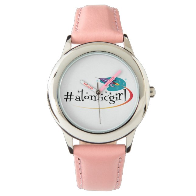 Atomic Girl watch Armbanduhr (Vorderseite)