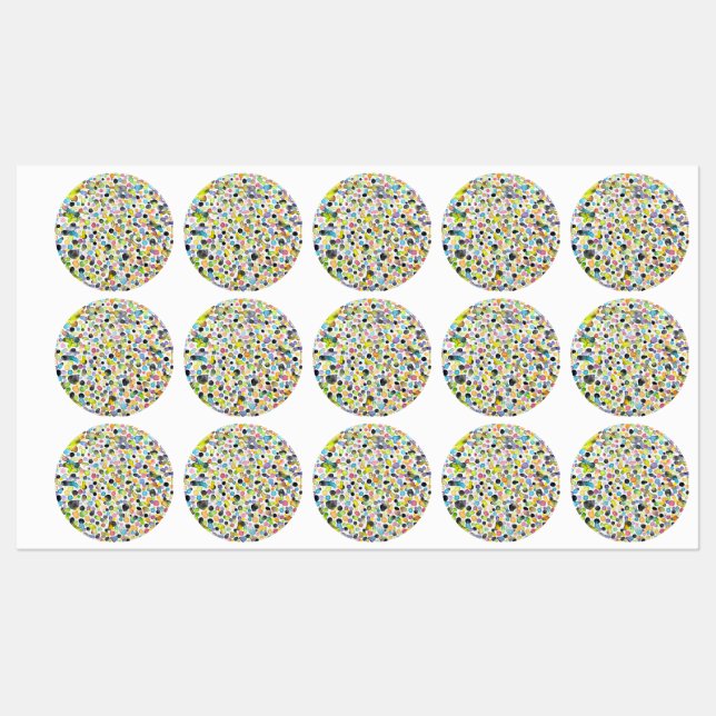 Atomic Gumdrops Waterproof Labels Etiketten (Blatt)
