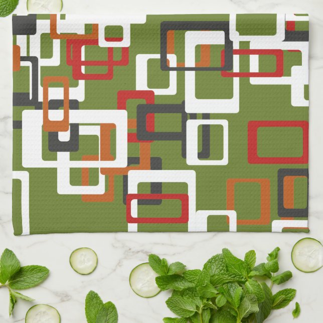 Atomic Kitchen Handtücher aus dem Mittelalter (Gefaltet)