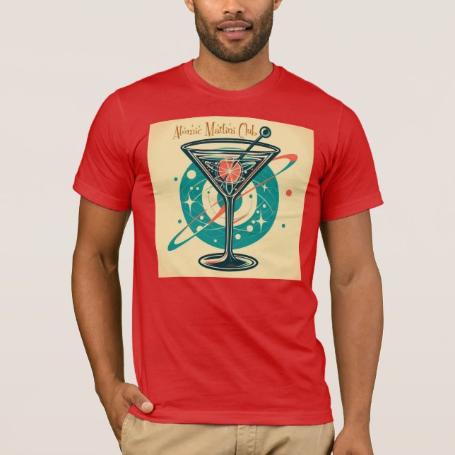 Atomic Martini Club T-Shirt (Vorderseite)
