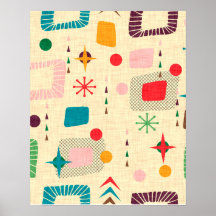 Atomic-Muster der 50er Jahre