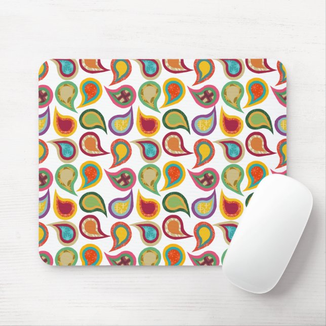 Atomic Paisleys Mousepad (Mit Mouse)