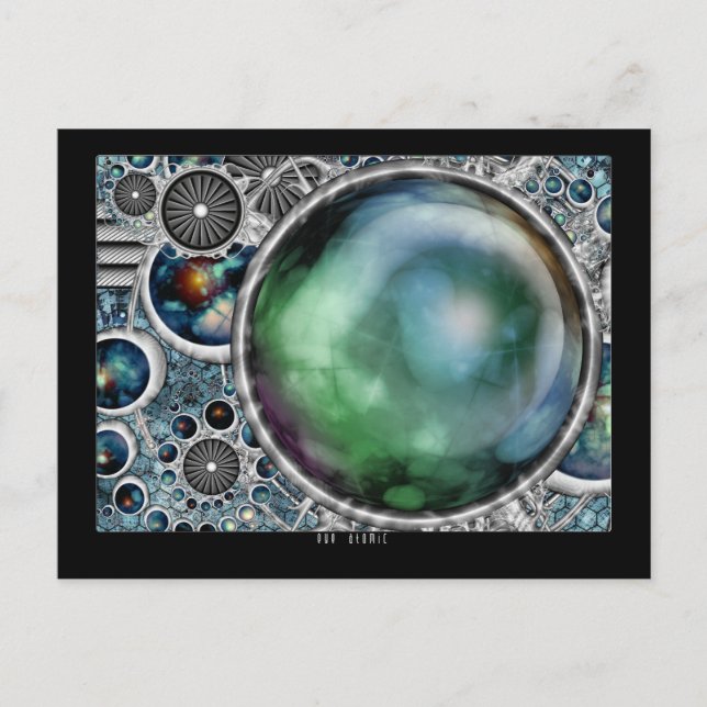 Atomic Postkarte (Vorderseite)