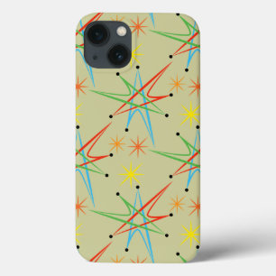Atomic Starburst Retro Multicolored Pattern Case-Mate iPhone Hülle
