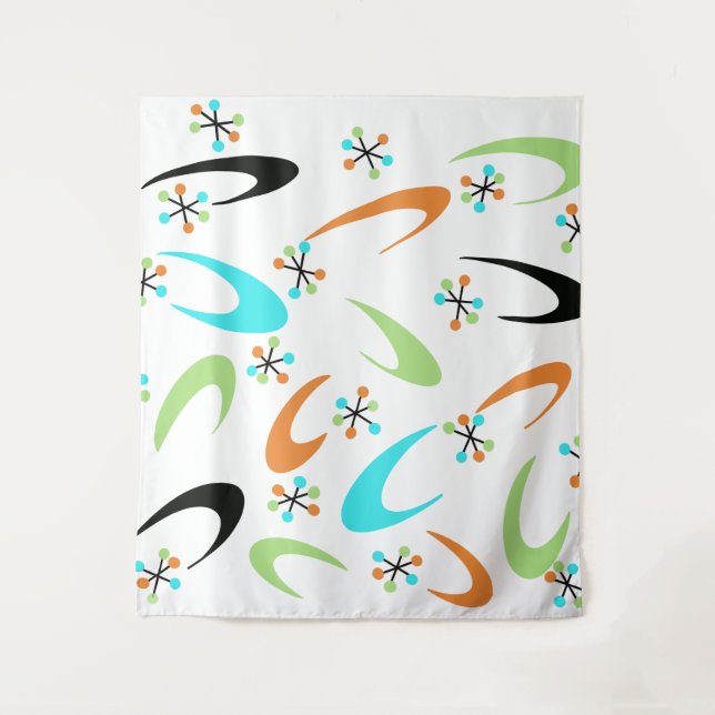 Atomic Tapestry aus dem Mittelalter Wandteppich (Vorderseite)