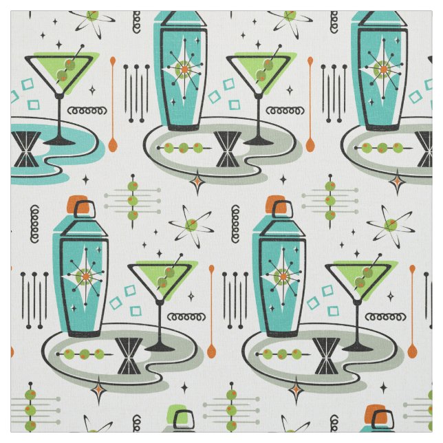 Atomis Martinis ©studioxtin Stoff (Muster)