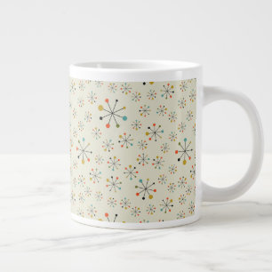 Atomisch Inspiriertes Muster aus dem Mittelalter Jumbo-Tasse