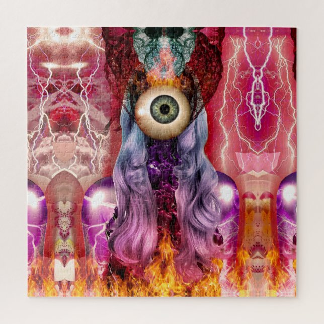 atomisch puzzle (Vertikal)