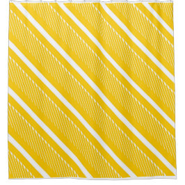 Atomische Mandarine Duschvorhang