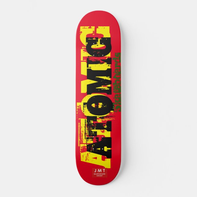ATOMISCHE Skateboards / JMT SKATEBOARDS (Vorderseite)