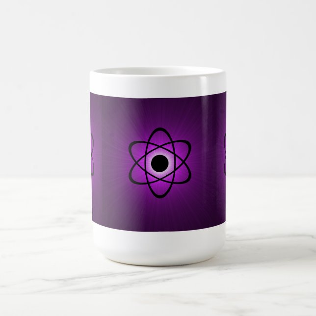 Atomische Tasse, Lila Tasse (Mittel)