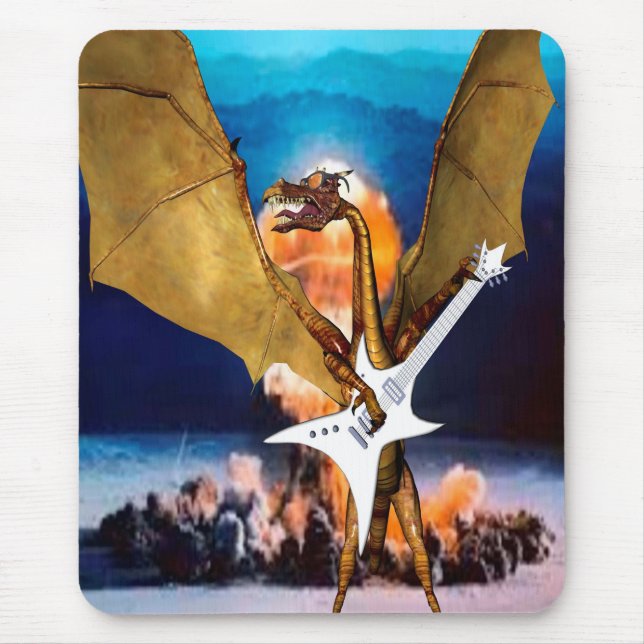 Atomischer Drache Mousepad (Vorne)