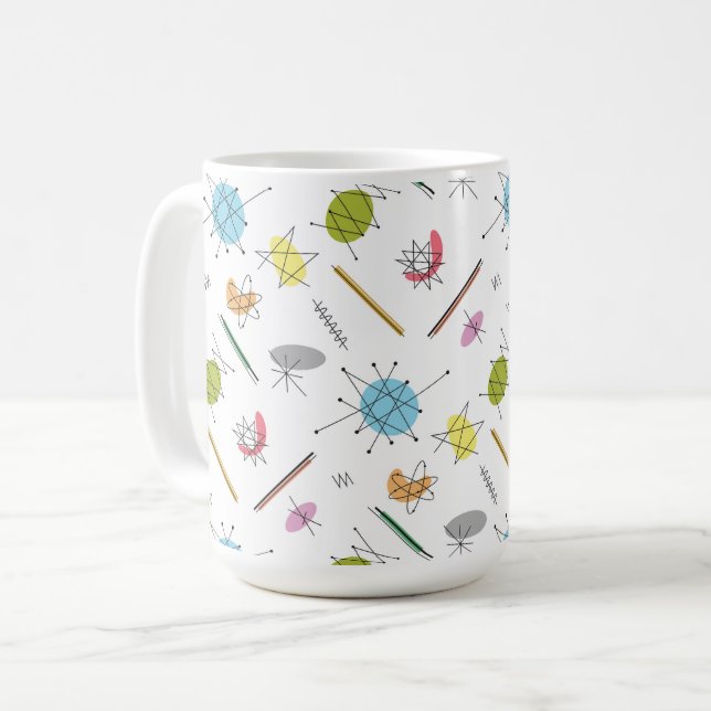 Atomischer Pop Kaffeetasse (Vorderseite Links)