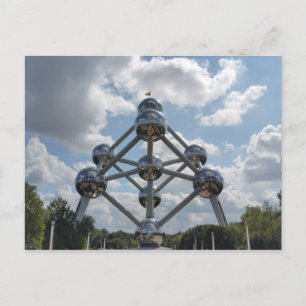 Atomium-Gebäude, Brüssel, Belgien Postkarte