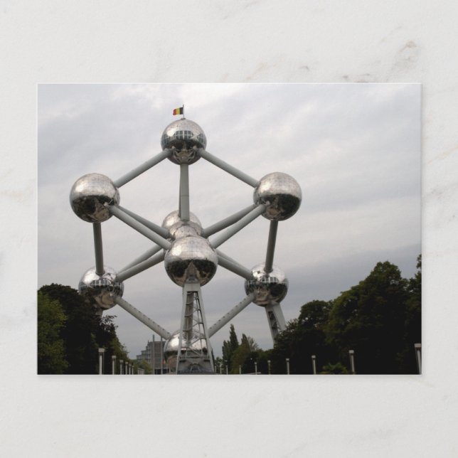 Atomium Postkarte (Vorderseite)