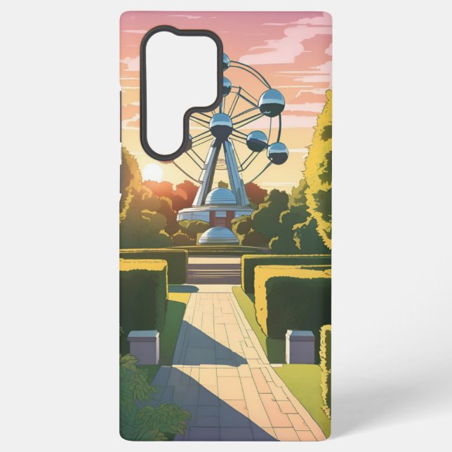 Atomium Samsung Galaxy Hülle (Rückseite)