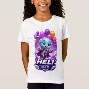 ATOMIVRA Helium Charakter – Edelgaschemie T-Shirt